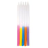 Rainbow Ombre Taper Candles16cm 10pk