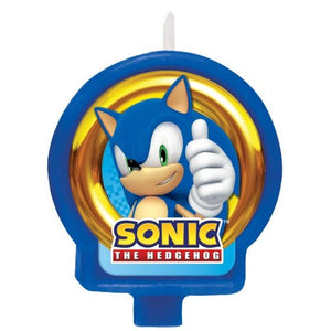 Decorations - Cake Decorations - Candles Sonic the Hedgehog Candle 6cm Each