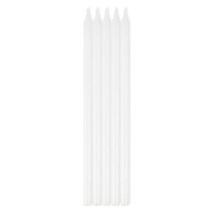 Decorations - Cake Decorations - Candles White Taper Candles 16cm 10pk