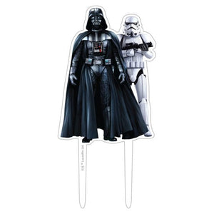 Decorations - Cake Decorations - Toppers & Banners Star Wars Acrylic Cake Topper 8cm x 17cm Each