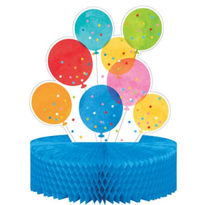 Decorations - Centerpiece & Confetti Confetti Balloons Honeycomb Centrepiece Each