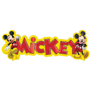 Decorations - Centerpiece & Confetti Mickey Mouse Forever Table Decoration 12cm x 35cm Each