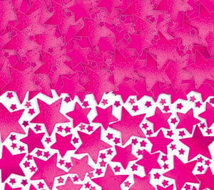 Decorations - Centerpiece & Confetti Pink Star Confetti 70g