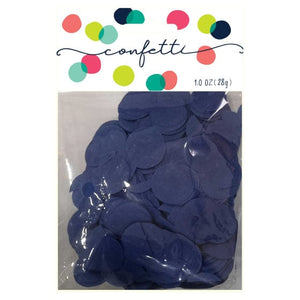 Decorations - Centerpiece & Confetti Royal Blue Tissue Paper Confetti Circles 2cm 28g