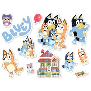 Decorations - Cutouts Bluey Cutouts 12pk