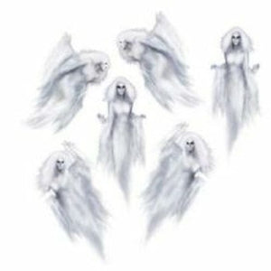 Decorations - Cutouts Ethereal Ghosts Cutout Props 6pk