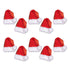 Mini Santa Hat Cutouts 13cm 10pk