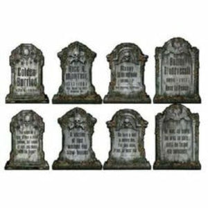 Decorations - Cutouts Tombstone Cutouts 38cm x 25cm 4pk