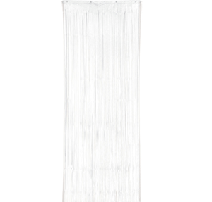 Decorations - Door Covers & Curtains White Plastic Door Curtain 2.4m x 91cm Each