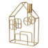 Cosy Copper Gold Metal House Candle Holder Each
