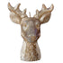 Merry & Bright Gold Stag Candle 16.4cm x 13.8cm Each
