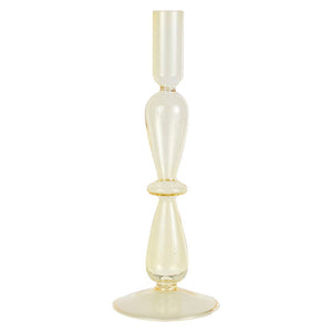 Decorations - Props Pastel Wave Yellow Candle Holder Each