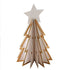 White Christmas Christmas Tree Place Cards 7.5cm 6pk