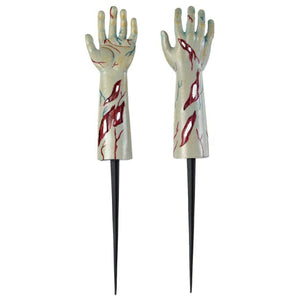 Decorations - Props Zombie Stake Hands 61cm Each