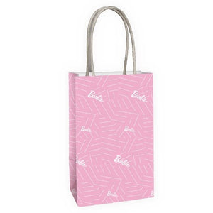 Games & Favors - Favor Boxes, Treat & Loot Bags Barbie Paper Kraft Bags 13cm x 21cm x 8cm 8pk