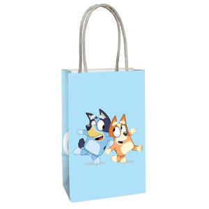 Games & Favors - Favor Boxes, Treat & Loot Bags Bluey Kraft Treat Bags 8pk
