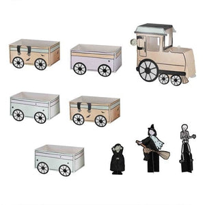 Games & Favors - Favor Boxes, Treat & Loot Bags Boo Crew Ghost Train Treat Decoration Stand FSC Each