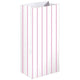 Games & Favors - Favor Boxes, Treat & Loot Bags Bright Pink Stripe Paper Treat Bags FSC 13cm x 25cm x 7.5cm 8pk