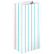 Games & Favors - Favor Boxes, Treat & Loot Bags Caribbean Blue Stripe Paper Treat Bags FSC 13cm x 25cm x 7.5cm 8pk