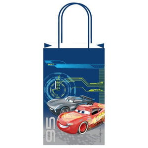 Games & Favors - Favor Boxes, Treat & Loot Bags Cars 3 Paper Kraft Bags FSC 21cm x 13cm x 8cm 8pk