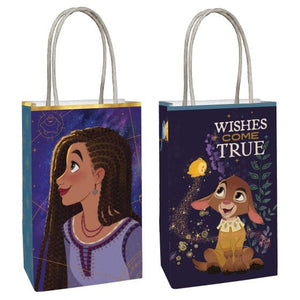 Games & Favors - Favor Boxes, Treat & Loot Bags Disney Wish Paper Kraft Bags FSC 21cm x 13cm x 8cm 8pk