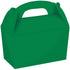 Festive Green Gable Boxes 15cm x 17.5cm x 10cm 4pk