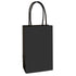 Jet Black Paper Kraft Bag 21cm x 13cm x 8cm 8pk