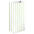 Kiwi Stripe Paper Treat Bags 13cm x 25cm x 7.5cm 8pk