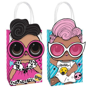 Games & Favors - Favor Boxes, Treat & Loot Bags LOL Surprise Together 4EVA Create Your Own Paper Kraft Bags 21cm x 13cm x 8cm 8pk