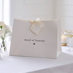 Games & Favors - Favor Boxes, Treat & Loot Bags Modern Luxe Maid Of Honour Gift Bag 27.5cm x 36.3cm Each