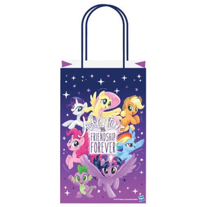 Games & Favors - Favor Boxes, Treat & Loot Bags My Little Pony Friendship Adventures Paper Kraft Bags FSC 21cm x 13cm x 8cm 8pk
