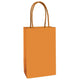 Games & Favors - Favor Boxes, Treat & Loot Bags Orange Paper Kraft Bags FSC 8pk