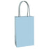 Pastel Blue Paper Kraft Bag 21cm x 13cm x 8cm 8pk