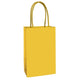 Games & Favors - Favor Boxes, Treat & Loot Bags Sunshine Yellow Paper Kraft Bags FSC 8pk