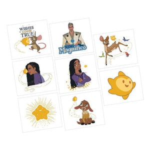 Games & Favors - Favors, Activity Kit & Stickers Disney Wish Tattoos 8pk