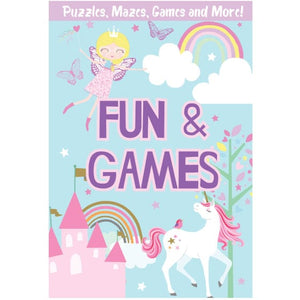 Games & Favors - Favors, Activity Kit & Stickers Girls Activity Pads Favors FSC 4pk