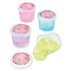 Games & Favors - Favors, Activity Kit & Stickers Glitter Putty 12pk