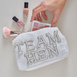 Games & Favors - Favors, Activity Kit & Stickers Hen Party Team Hen Cosmetic Bag 20cm x 12cm Each