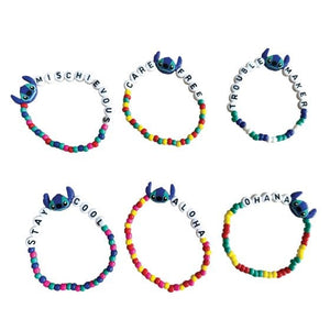 Games & Favors - Favors, Activity Kit & Stickers Lilo & Stitch Bracelets 6pk