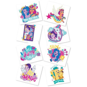Games & Favors - Favors, Activity Kit & Stickers My Little Pony Tell Your Tale Tattoos 8pk