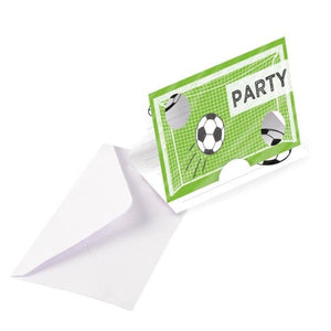 Games & Favors - Invitations & Thank You Cards Kicker Party Invitations 8pk