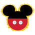 Mickey Mouse 2D Shape Pull String Pinata 40cm x 34cm x 9cm Each