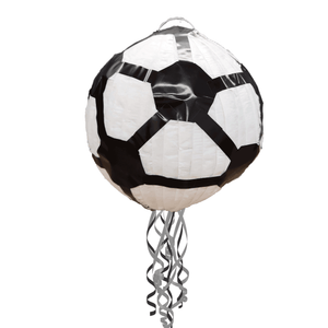 Games & Favors - Pinatas & Party Game Soccer Ball 3D Shape Pull String Pinata FSC 30cm x 30cm x 30cm Each