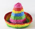 Sombrero 3D Shape Pull String Pinata 48cm x 48cm x 34cm Each