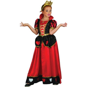Girls Costume Queen of Hearts Deluxe Girls Costume