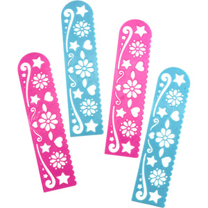 Tracer Rulers Favors 4pk