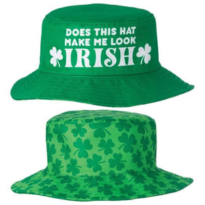 Hats & Headwear - Hats & Helmets St Patrick's Day Reversible Bucket Hat