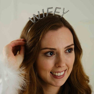 Hats & Headwear - Headbands & Boppers She's Tying the Knot Wifey Headband 12cm x 13cm Each