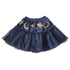 Fancy Dress Navy Velvet Sparkle Kids Wizard Tutu 5-7 Years