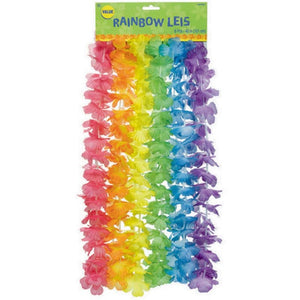 Hula Rainbow Hawaiian Leis 101cm Each